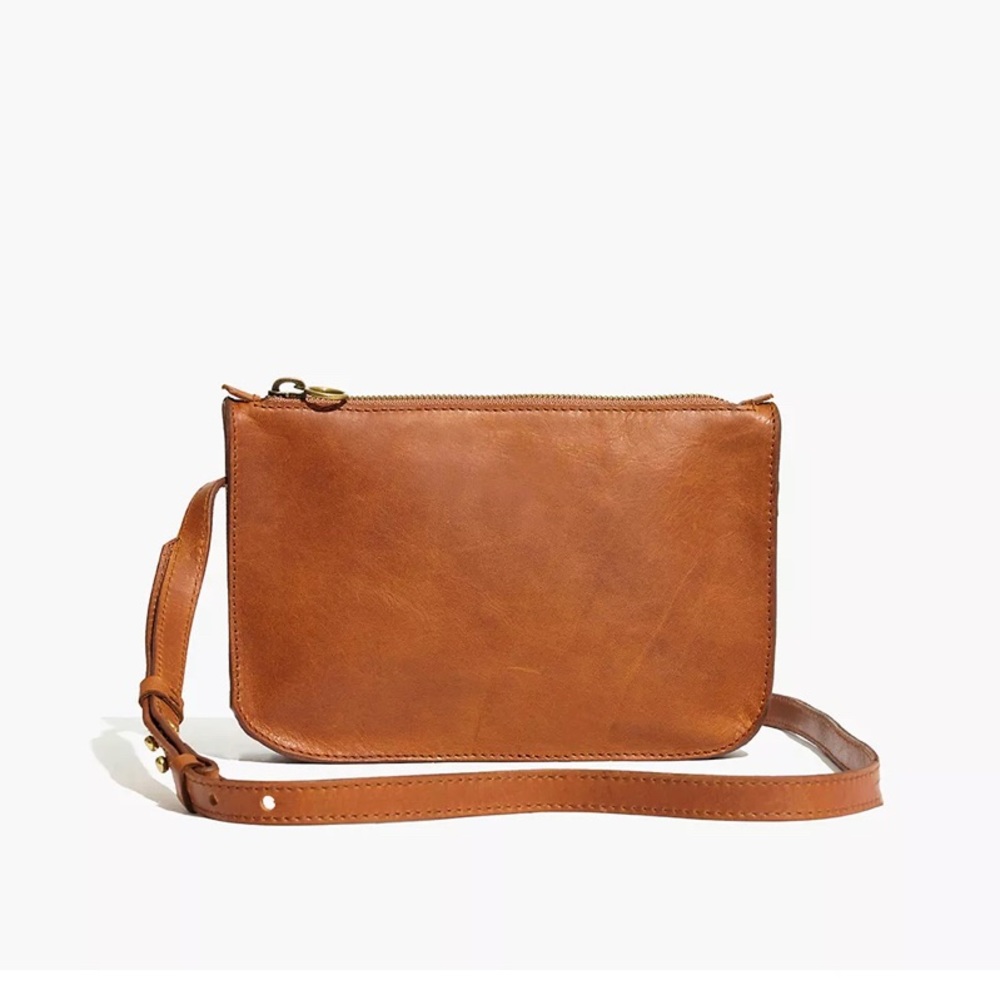 Madewell Brown Leather Crossbody Bag